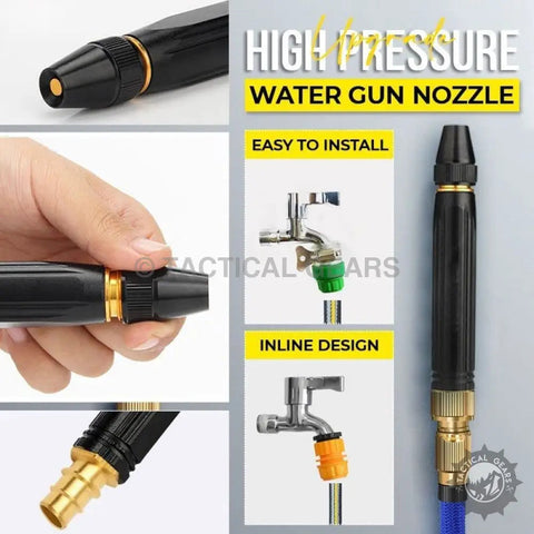 High pressure water nozzle spray