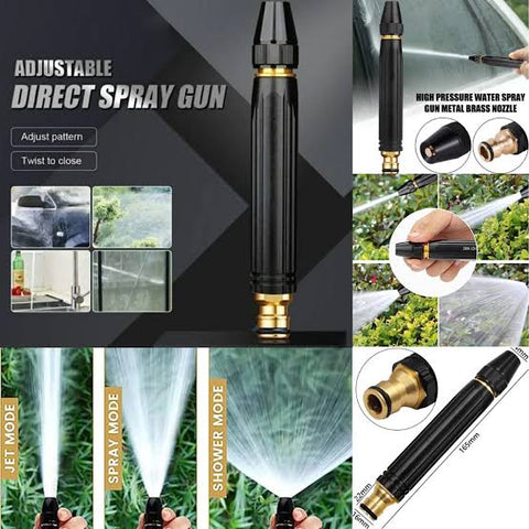 High pressure water nozzle spray