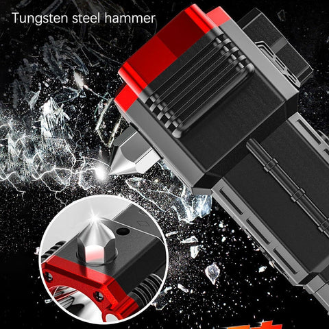 8-in-1 LED Portable Rechargeable Flashlight