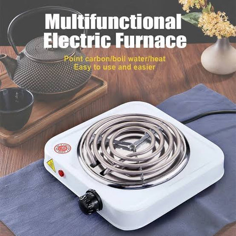 Electric Hot Stove Plate – Portable Fast Heating Cooker for Home, Hostel & Travel